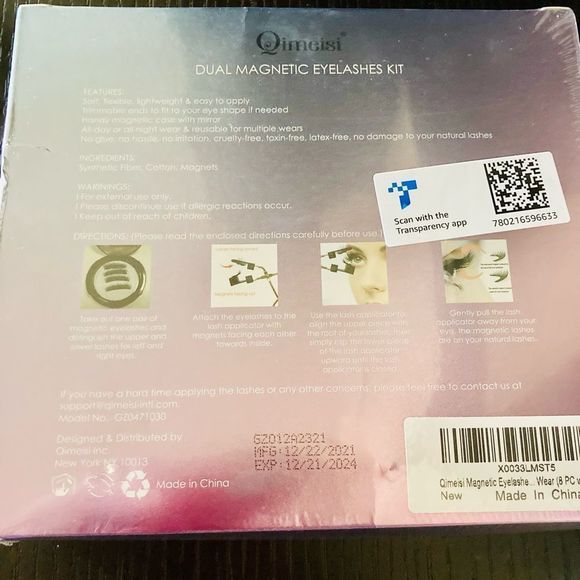 Magnetic Eyelashes,Dual Magnetic Eyelashes without Eyeliner or Glue - Picture 4 of 10